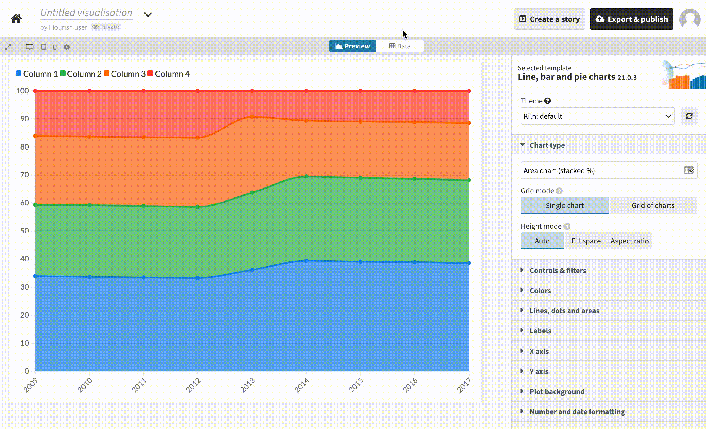 How to download data flourish
